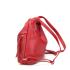 Geanta dama tip rucsac din piele naturala DiAmanti Faustina Rosie